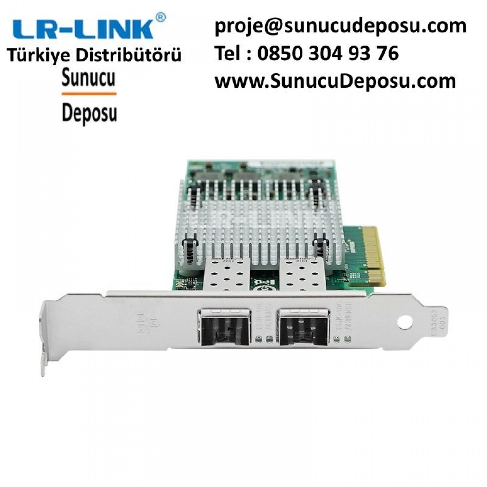 LREC9812AF-2SFP+ Broadcom BCM57810S ChipSetli LR-Link 10Gbps Ethernet Kart