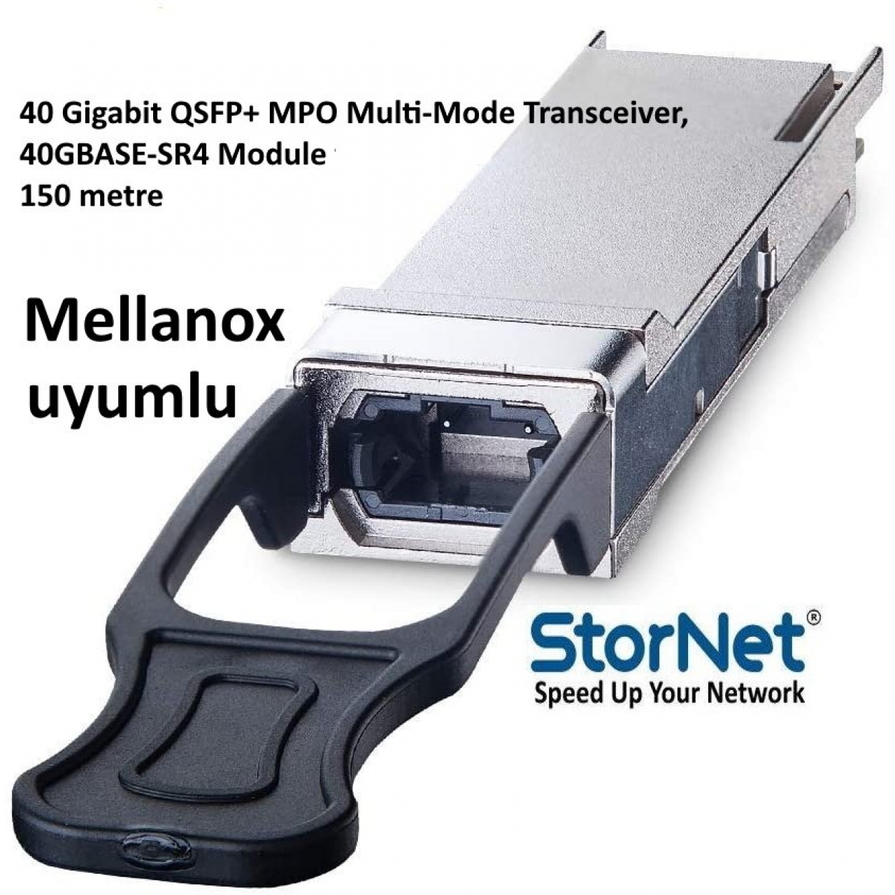40GBASE-SR4 QSFP+ SR4 850nm 150m Transceiver Modül for Mellanox