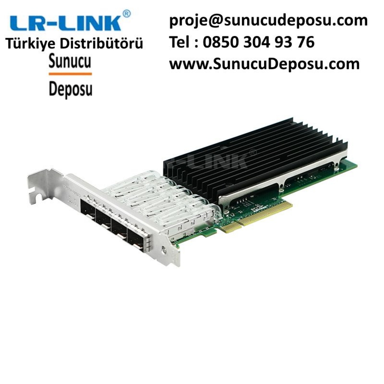 LREC9804BF-4SFP+ Intel XL710 PCIe x8 10 Gigabit Quad-Port SFP+ Ethernet Server Adapter