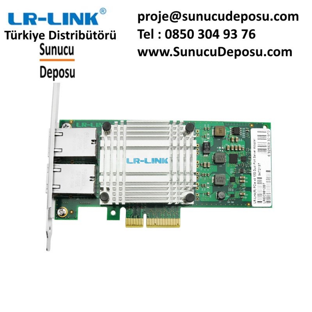 LREC9812BT LR-Link Dual Copper Port Ethernet Kart