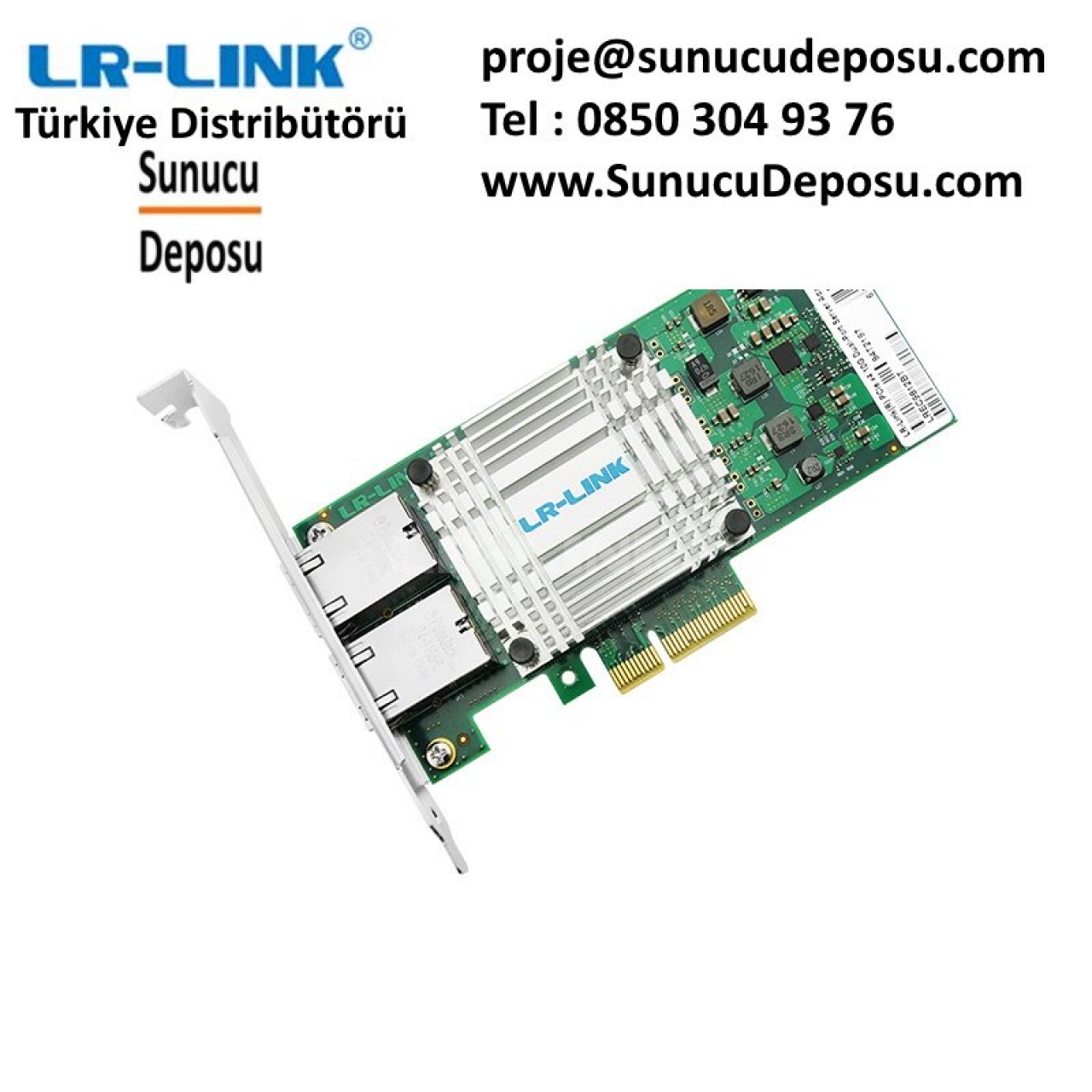 LREC9812BT LR-Link Dual Copper Port Ethernet Kart