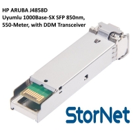 HP ARUBA J4858D Uyumlu 1000Base-SX SFP 850nm, 550-Meter, with DDM Transceiver